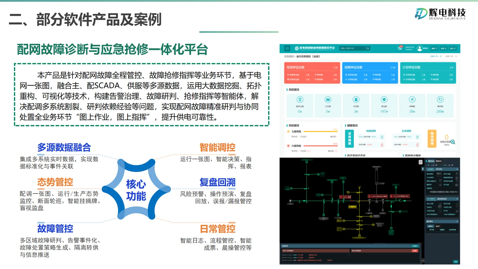 配网故障诊断与应急抢修一体化平台